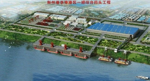 湖北一永久性砂石集并中心建成，總投資約2.5億元，年設(shè)計(jì)吞吐量360萬(wàn)噸